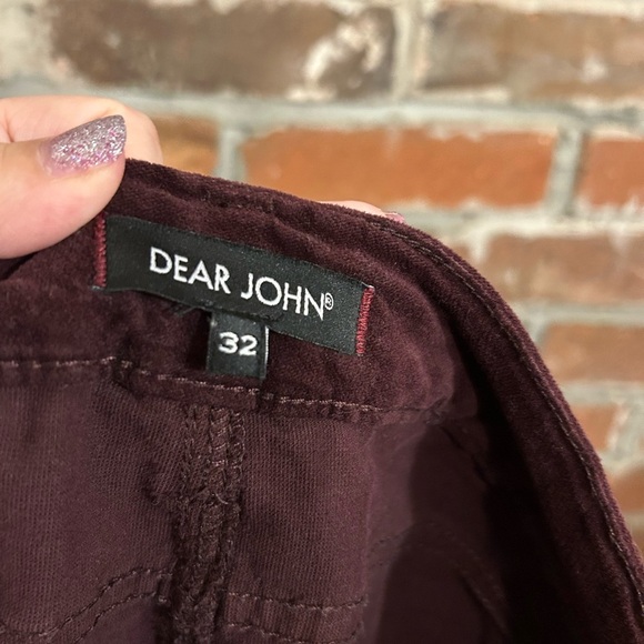 Dear John Joyrich Ankle Comfort Dark Berry Size 32 - Picture 8 of 10